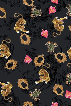 动物印花华亿平台图片