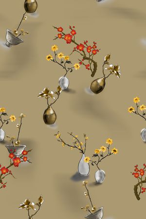 连衣裙印花华亿平台图片