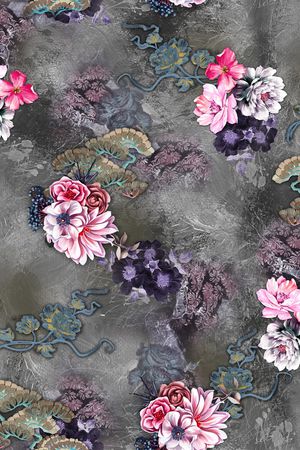 香云纱印花华亿平台图片