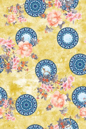 水彩印花华亿平台图片