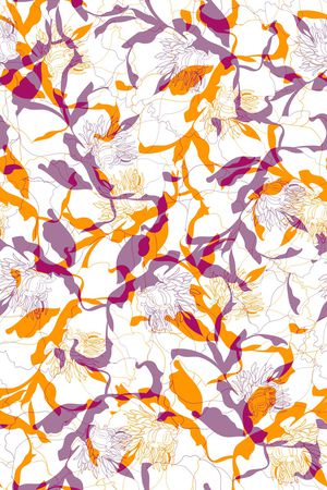 线条画印花华亿平台图片