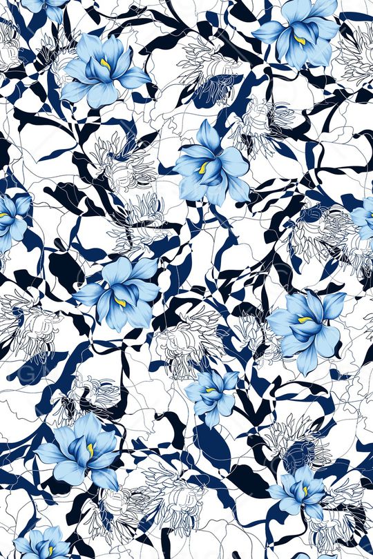 线条画印花华亿平台图片