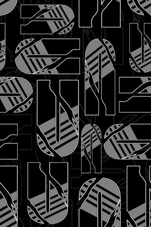 几何印花华亿平台图片