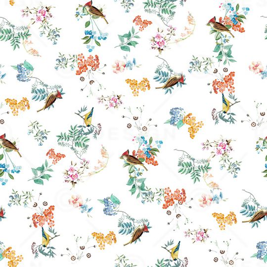 鸟印花华亿平台图片