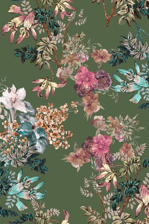 水彩印花华亿平台图片