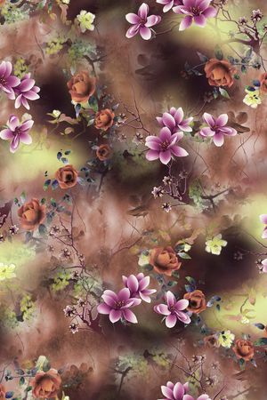 香云纱印花华亿平台图片