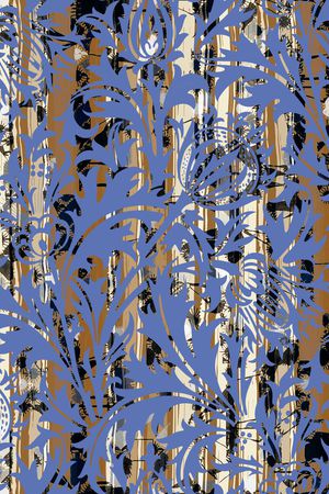 绿植树叶印花华亿平台图片