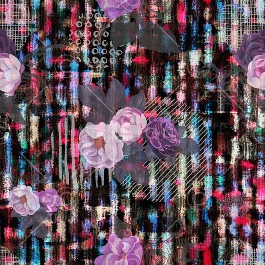 绿植树叶印花华亿平台图片