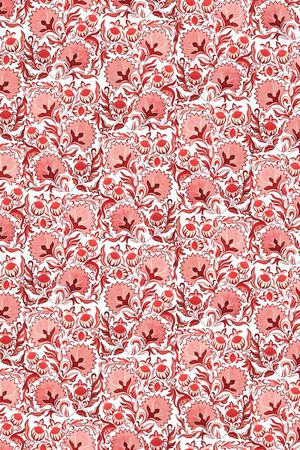 手绘佩斯利印花华亿平台图片