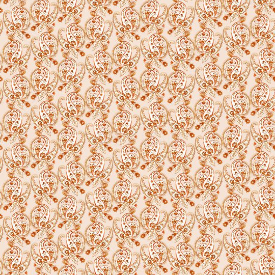 手绘佩斯利印花华亿平台图片