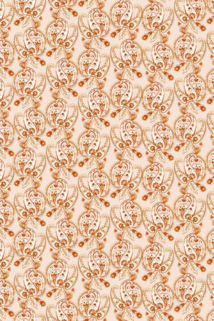 手绘佩斯利印花华亿平台图片