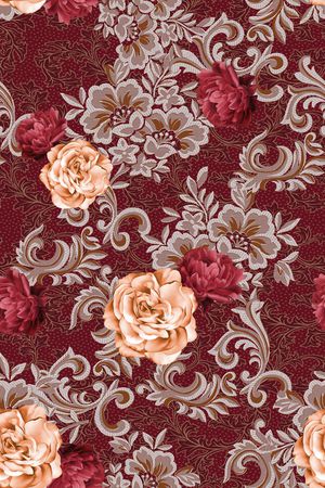 民族风印花华亿平台图片