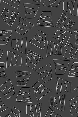 字母印花华亿平台图片