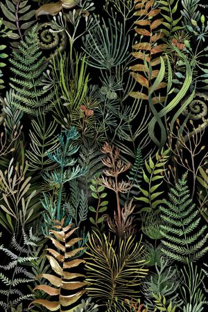 绿植树叶印花华亿平台图片