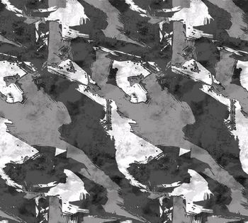 色块烂点混搭印花华亿平台图片