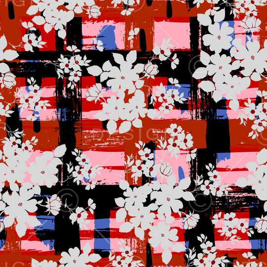 绿植树叶印花华亿平台图片