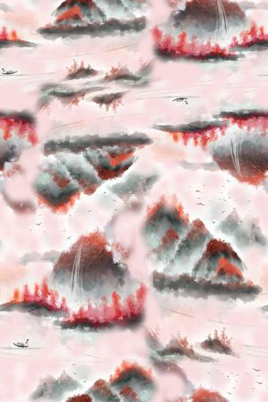 香云纱印花华亿平台图片