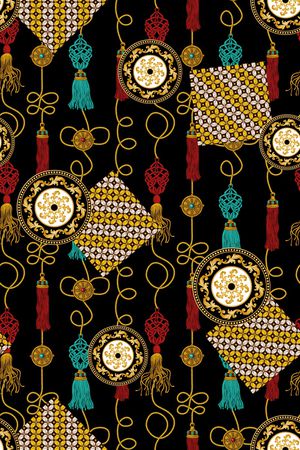 大牌风印花华亿平台图片