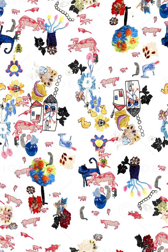 趋势华亿平台印花华亿平台图片