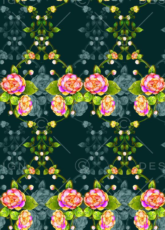 趋势华亿平台印花华亿平台图片