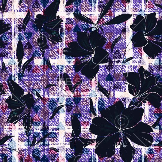 绿植树叶印花华亿平台图片