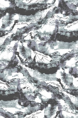 抽象印花华亿平台图片