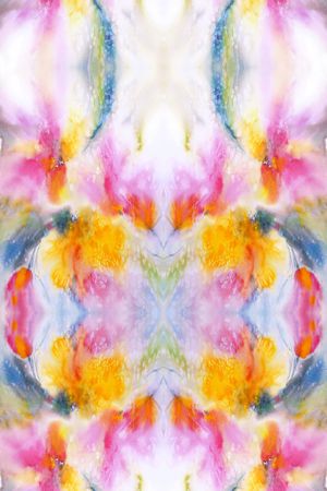 水彩印花华亿平台图片