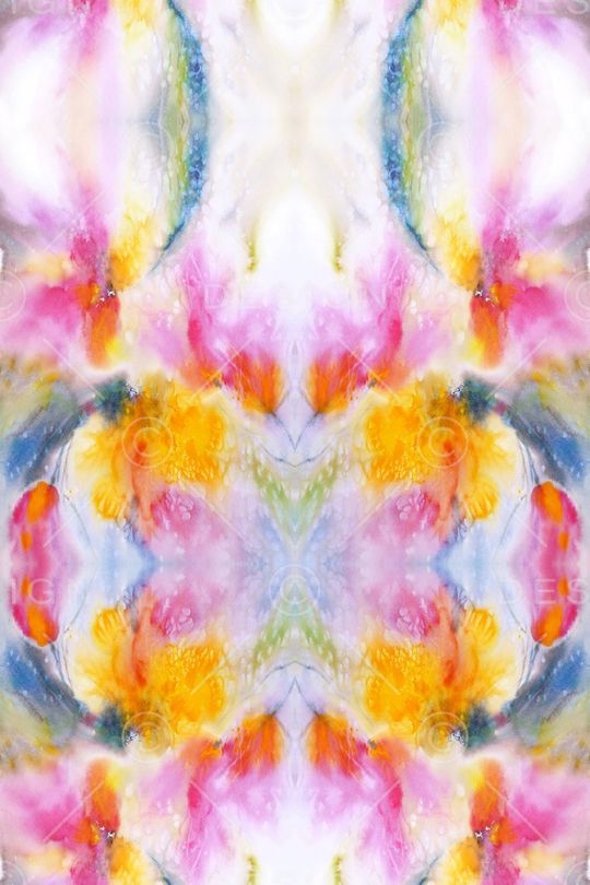 水彩印花华亿平台图片