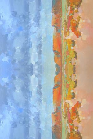 水彩印花华亿平台图片