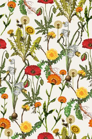 植物印花华亿平台图片