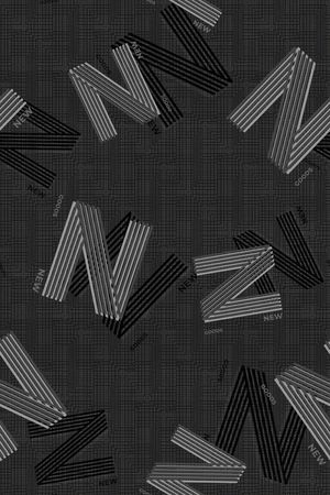 字母印花华亿平台图片