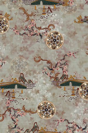 时尚印花华亿平台图片