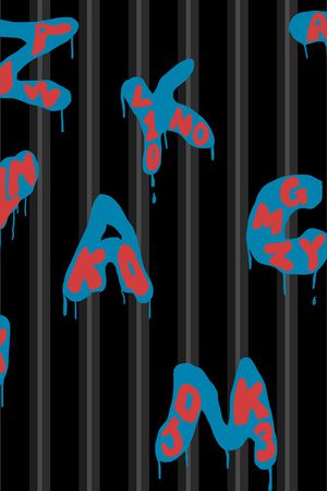 字母印花华亿平台图片