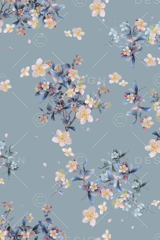 春夏华亿平台印花华亿平台图片