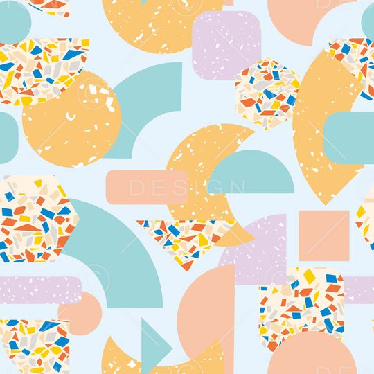 几何印花华亿平台图片