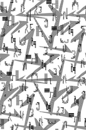 字母组合系列印花华亿平台图片