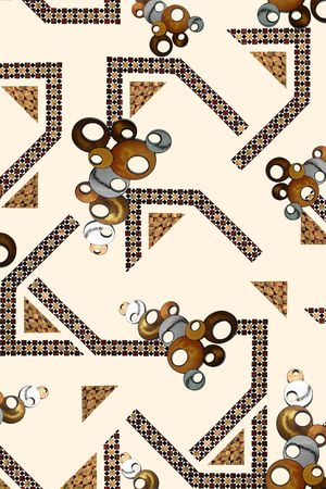 几何印花华亿平台图片