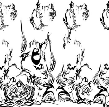 中国风定位花印花华亿平台图片