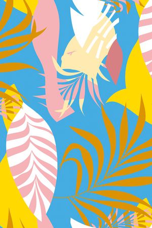 几何风印花华亿平台图片