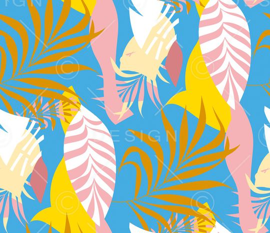 几何风印花华亿平台图片