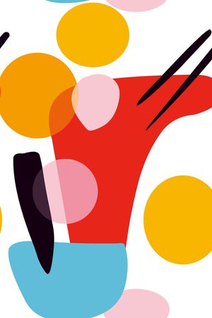 几何风印花华亿平台图片