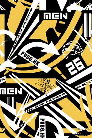 字母印花华亿平台图片