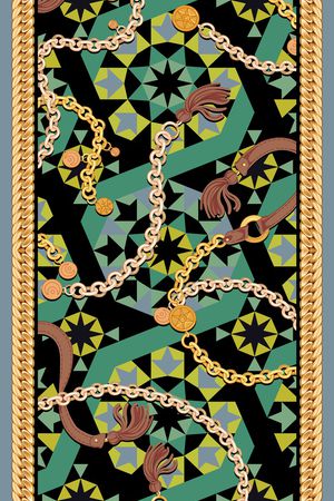 几何印花华亿平台图片