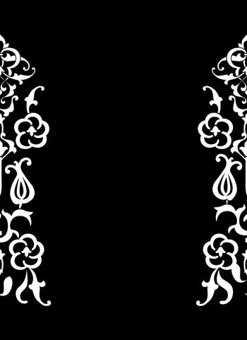 几何花卉印花华亿平台图片