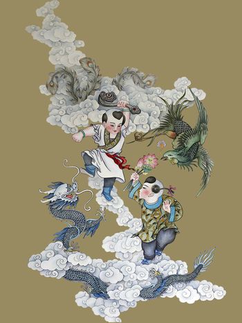 定位花印花华亿平台图片