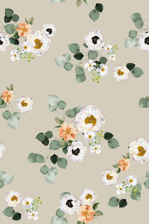 绿植树叶印花华亿平台图片