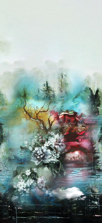 壁画印花华亿平台图片