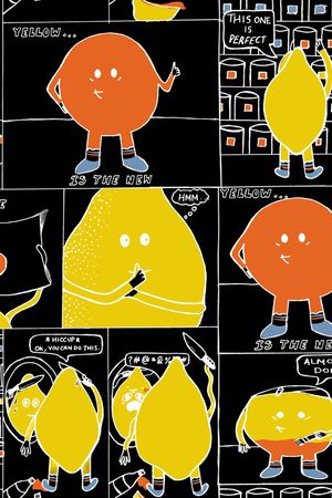 柠檬印花华亿平台图片