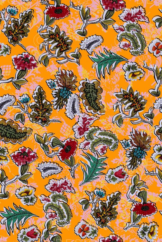 复古印花华亿平台图片