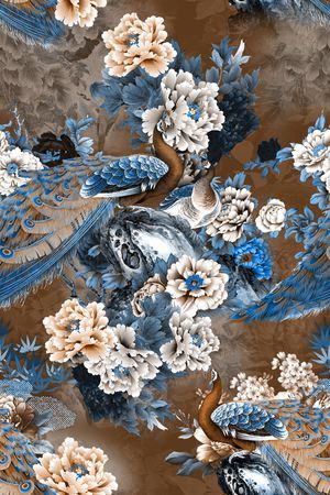 时尚印花华亿平台图片